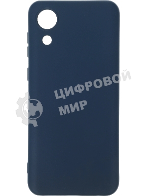 Чехол (клип-кейс) BoraSCO Microfiber Case для Samsung Galaxy A03 Core синий