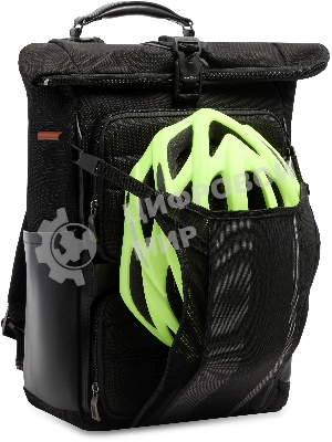 Рюкзак мужской Piquadro Oberon CA7280W150/N роллтоп черный нейлон/натур.кожа