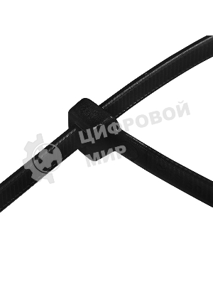 Хомут-стяжка кабельная нейлоновая PROconnect 250 x3,6 мм, черная, упаковка 100 шт.