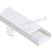 Кабель-канал 60х40 L2000 пластик ECOLINE IEK CKK11-060-040-1-K01-018