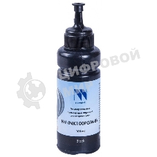 Чернила NVPrint NV-INK100 универсальные черный пигментные для аппаратов Epson (100мл) Китай