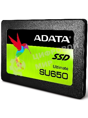 Накопитель SSD ADATA SU650, 512Gb, SATA III, 2.5