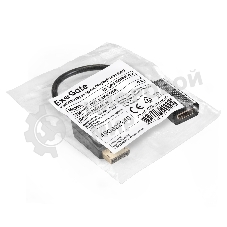 Кабель-переходник DisplayPort-HDMI ExeGate EX-DPM-HDMIF-0.2 (20M/19F, DP1.2 4K@60Hz, 0,2м)