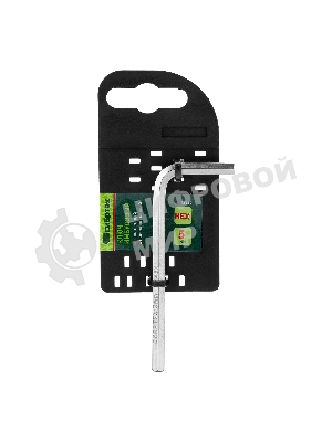 Ключ имбусовый HEX Сибртех 5 мм, 45x, закаленный, никель