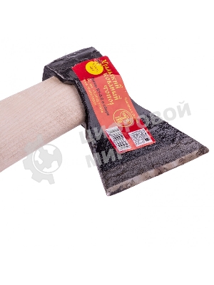 Топор кованый, в сборе, 680/900 г, деревянное топорище, 400 мм, Б, (Ижевск) Россия