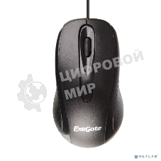 Мышь проводная ExeGate Professional Standard SH-9026 черный, 1000 dpi, USB, кнопки - 3