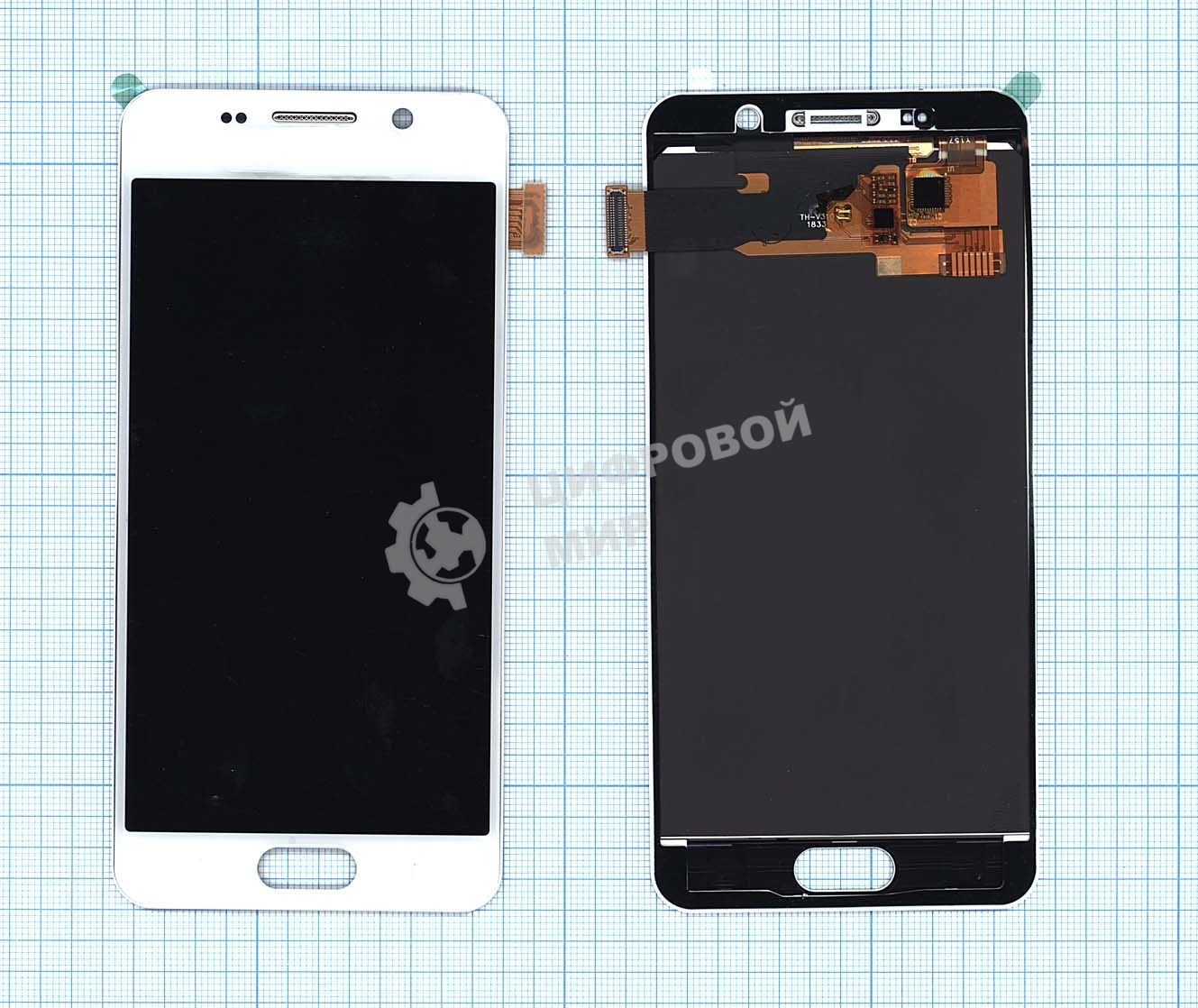 Дисплей для Samsung Galaxy A3 SM-A310F (2016) TFT белый