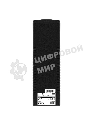 ИБП ExeGate Power NB-800.LED.AVR.2SH.USB (800VA/480W, LED, AVR, 2*Schuko, USB, батарея 12V 9Ah, Black)