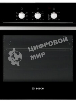 Духовой шкаф Bosch HBF011BA1T Serie 2, черный, класс энергоэффективности А, 4 режима,71 литр, сделано в Турции