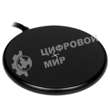 Беспроводное зарядное устройство OLMIO MagCharge, QI, 15W, черное