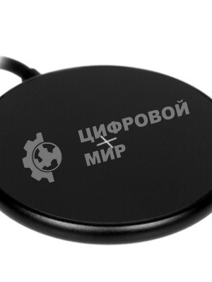 Беспроводное зарядное устройство OLMIO MagCharge, QI, 15W, черное