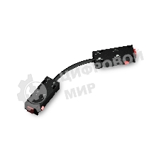 GL1110 BK черный коннектор питания гибкий для шинопровода Magnetic 220V 250*28.5*18