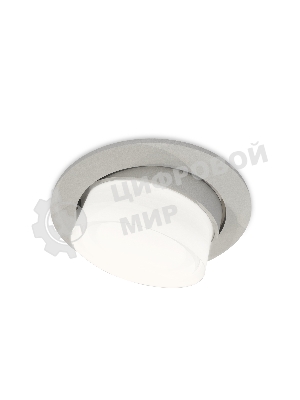 Комплект встраиваемого поворотного светильника Ambrella light XC7653080 SGR/FR/CL серый песок/белый матовый/прозрачный MR16 GU5.3 (C7653, N7160)