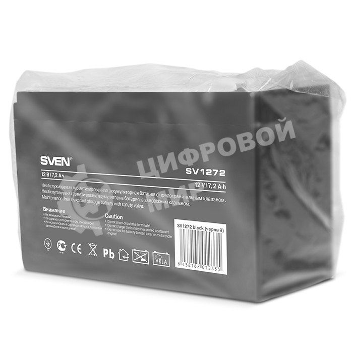 Батарея для ИБП Sven SV1272 (12V 7.2Ah)