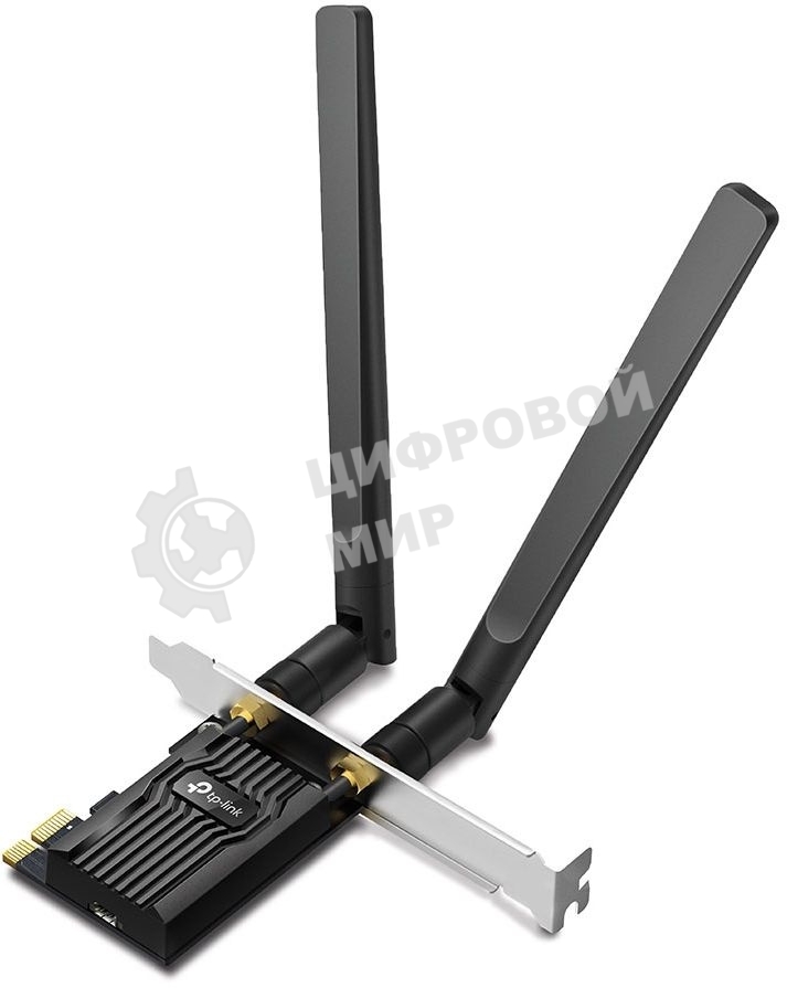 Двухдиапазонный адаптер PCI Express TP-Link Archer TX20E с поддержкой Wi-Fi AX1800 и Bluetooth 5.2