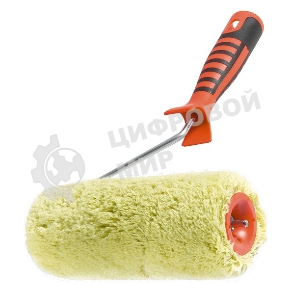 Валик в сборе Matrix полиакрил для фасад.раб. с двухкомп.руч., 180мм, ворс 18мм, D 48мм, D руч.6мм