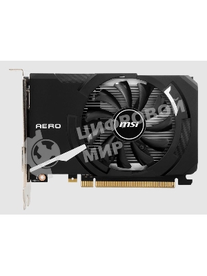 Видеокарта MSI GT 1030 AERO ITX 4GD4 OC Nvidia GT 1030 4Gb, DDR4, PCI-E 3.0, HDMIx1 DVIx1 HDCP