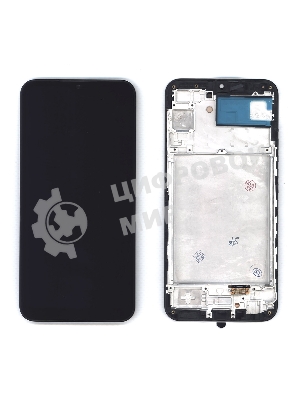 Дисплей для Samsung Galaxy A24 SM-A245F в сборе с тачскрином oled, черный
