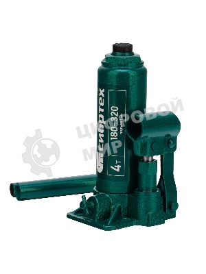 Домкрат гидравлический Сибртех бутылочный, 4т, 180-320 мм