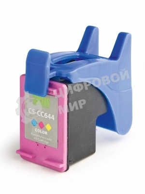Картридж струйный Cactus CS-CC644 №121XL трехцветный (18 мл.) для HP DJ D1663/D2500/D2563/D2663/D5563/F2423/F2493/F4213/F4275/F4280/F4283/F4583/PS C4683/C4783