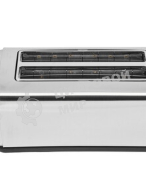 Тостер BQ T2003 чёрный/нержавеющая сталь, 1500 Вт, 2 слота