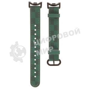 Ремешок для смарт-часов Xiaomi Smart Band 8 Checkered Strap Green 