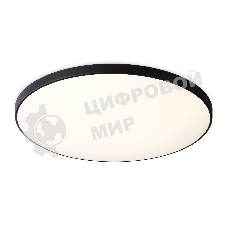 Потолочный светодиодный светильник Ambrella light FZ1226 BK черный IP44 24W 4200K D372*55 (Без ПДУ)