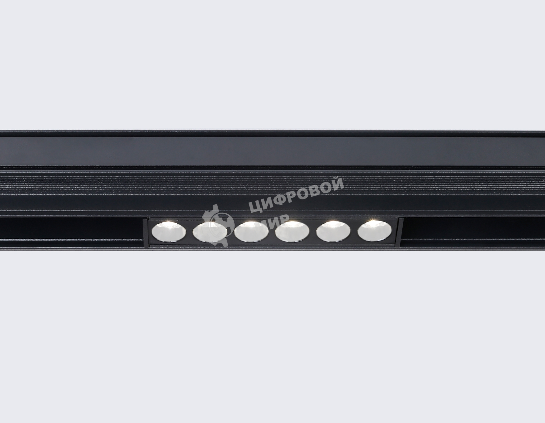Светильник трековый светодиодный GL4019 BK черный IP20 6W 4200K 48V 24° 115*22*45
