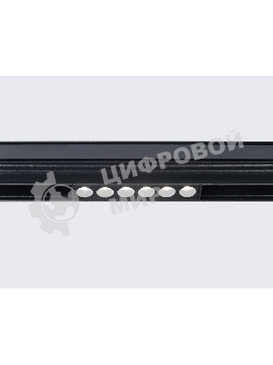 Светильник трековый светодиодный GL4019 BK черный IP20 6W 4200K 48V 24° 115*22*45