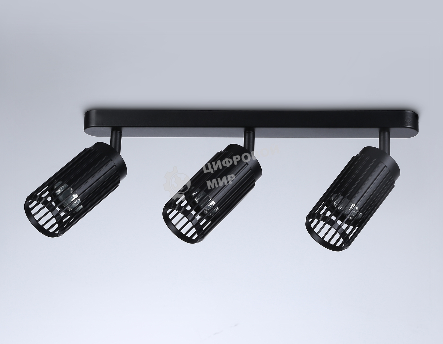 Светильник Ambrella light TN51690/3 BK черный GU10/3 260*60*180