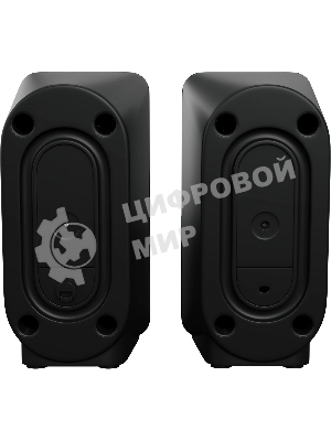 Акустическая система Оклик OK-120U 2.0 черный 6Вт