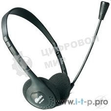 Гарнитура Ritmix RH-512M чёрный, проводная, 3.5 мм