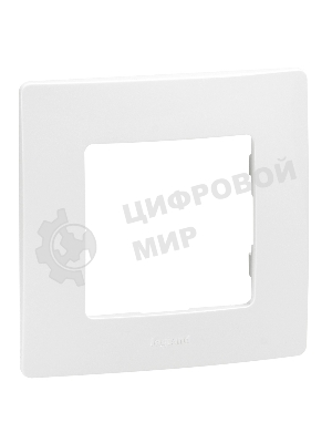 Рамка 1 пост. белый ETIKA