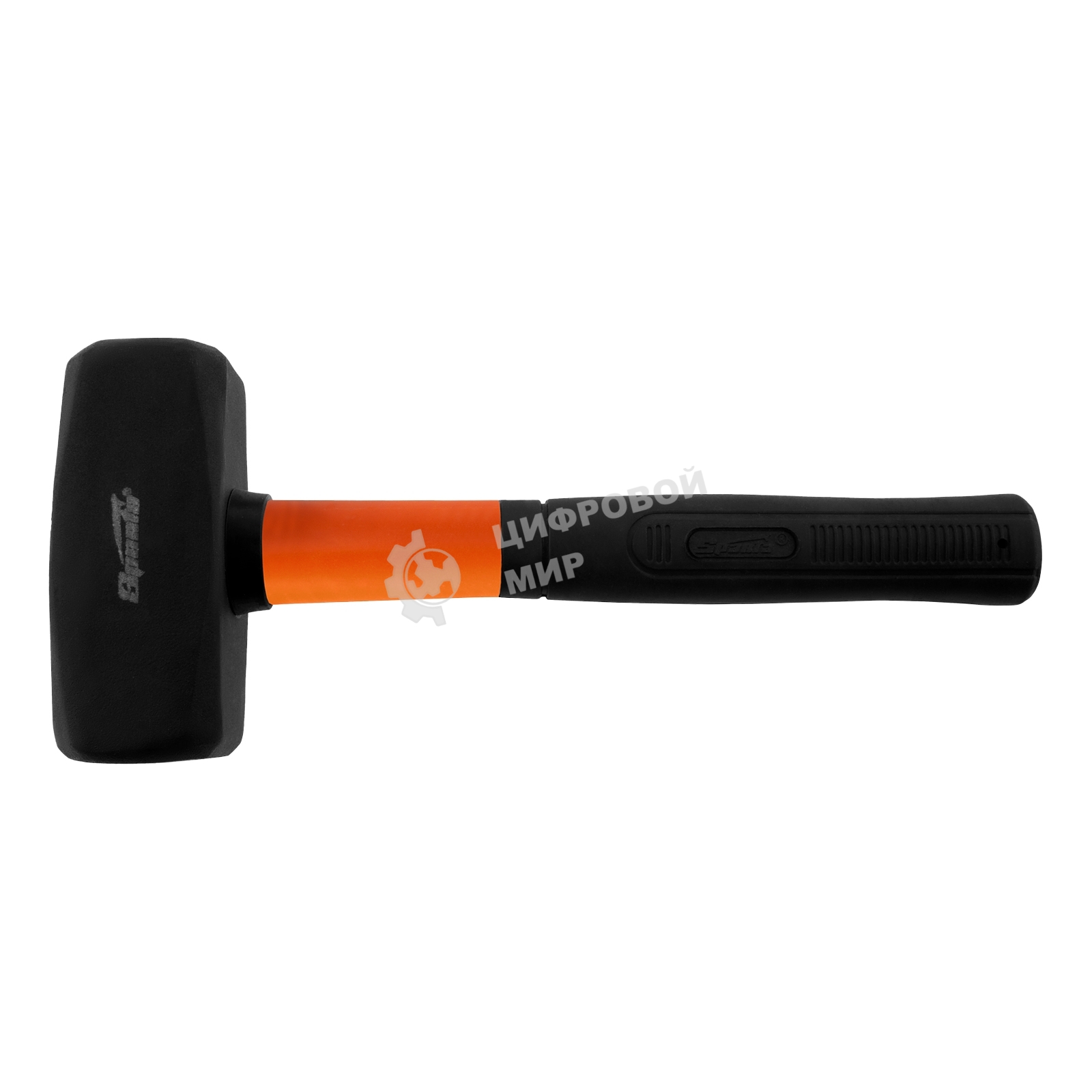 Кувалда Sparta 2000 г, фибергласовая обрезиненная рукоятка