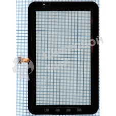 Сенсорное стекло (тачскрин) для Samsung Galaxy Tab P1000, черное