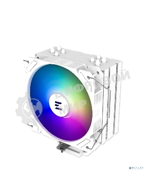 Кулер ZALMAN CNPS9X PERFORMA WHITE ARGB, 120мм FAN, 4 HEAT PIPES, 4-PIN PWM, 700-1800 RPM, 28DBA MAX, HYDRO BEARING, FULL SOCKET SUPPORT