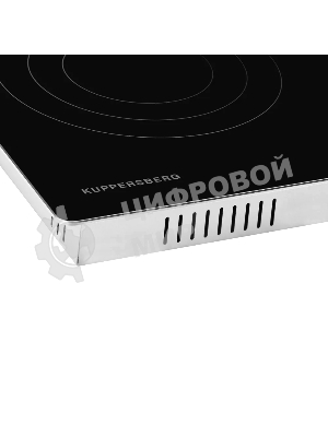 Встраиваемая электрическая панель Kuppersberg ECS 632 F 60 см, электрическая, 4 конфорки, черный