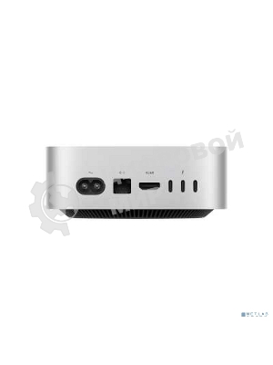 Компьютер Apple Mac Mini 2024 MU9D3LL/A серебристый M4 10C CPU 10C GPU/16Gb/256Gb SSD/рекоменд.переходник 11065944/1979059 (A3238 США)