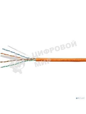 Кабель витая пара Cabeus UTP-4P-Cat.6-SOLID-LSZH UTP (U/UTP), категория 6, 4 пары 0,57мм (23 AWG), одножильный, LSZH (Low Smoke Zero Halogen) (305 м)