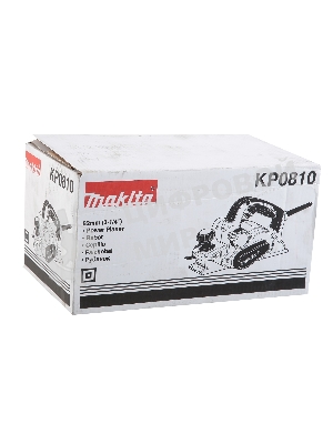 Рубанок Makita KP0810 850 Вт,16000 об\м, ширина-82мм, глуб-4мм, 3.2кг, кор, парал упор
