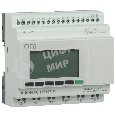 Контроллер программируемый логистический (микро ПЛК) PLR-M. CPU DI12/DO06(R) 24В DC ONI PLR-M-CPU-18R00ADC