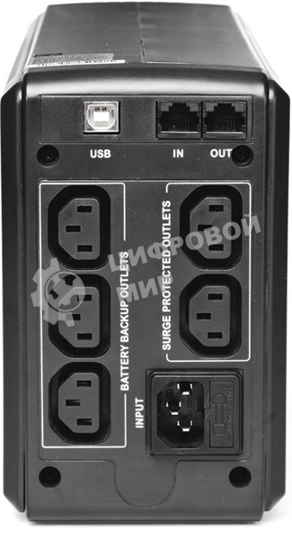 Источник бесперебойного питания Powercom SPT-500-II 400Вт 500ВА черный
