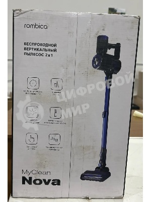 (Б/У, не работает щетка) Вертикальный пылесос ROMBICA MYCLEAN NOVA NHS20D11
