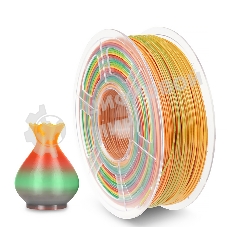 Филамент NVPrint PETG Rainbow для 3D печати диаметр 1.75мм длина 330 метров масса 1 кг