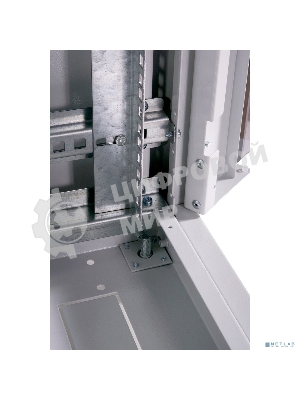 Шкаф телекоммуникационный напольный ЭКОНОМ 24U (600 х 1000) дверь стекло, дверь металл