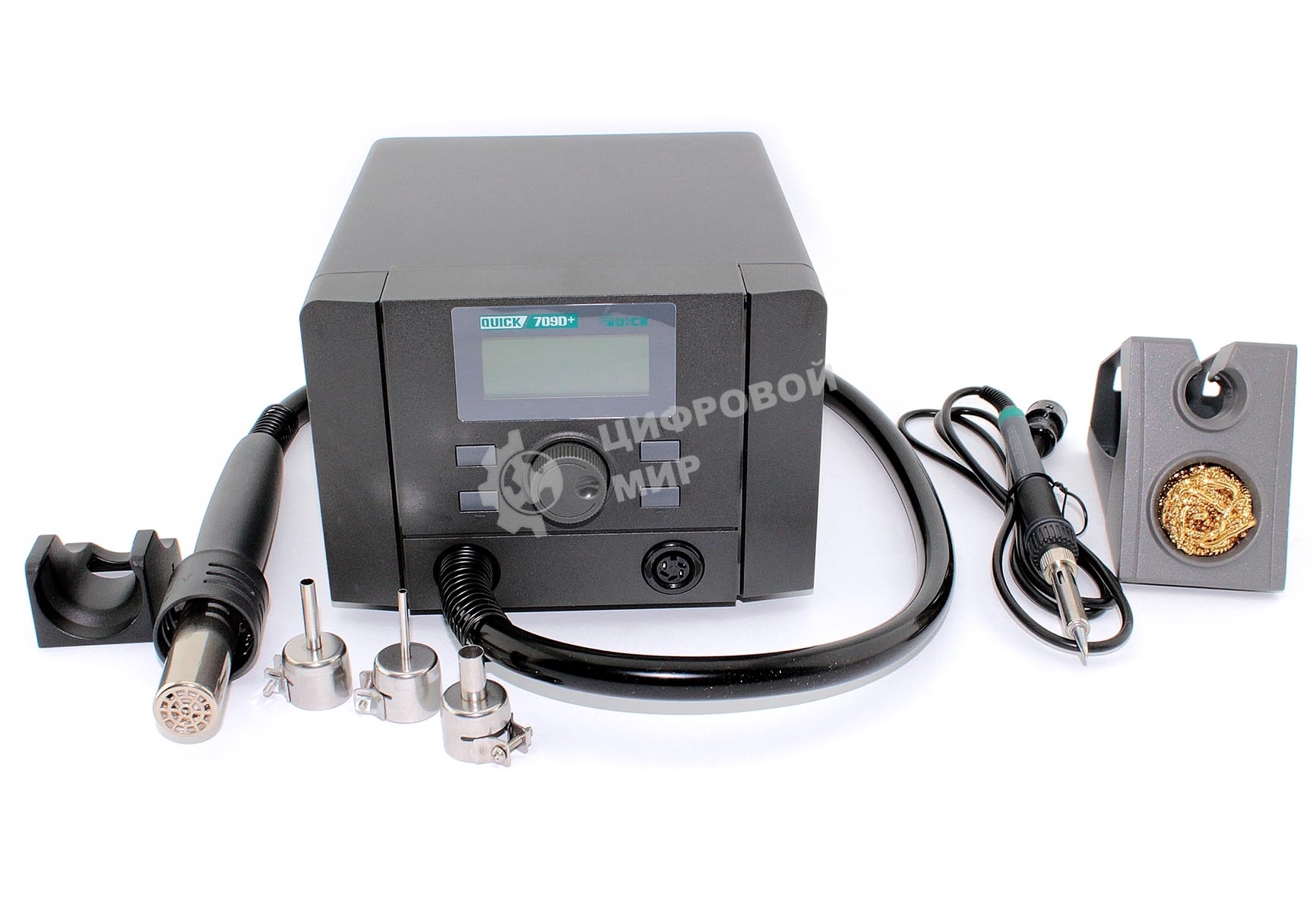 Паяльный комплекс Quick 709D+ 2 в 1 1350W