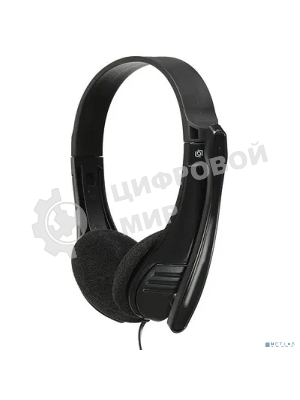 Гарнитура Oklick HS-M150 чёрный, проводная, 3.5 мм