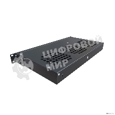 Модуль вентиляторный NTSS (NTSS-FAN3/19T-BL) 3 вент. с термостатом с контроллером черный