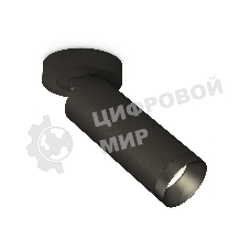 Светильник Ambrella Light XM6343201 SBK/PBK черный песок/черный полированный MR16 GU5.3 (A2229, C6343, N6131)
