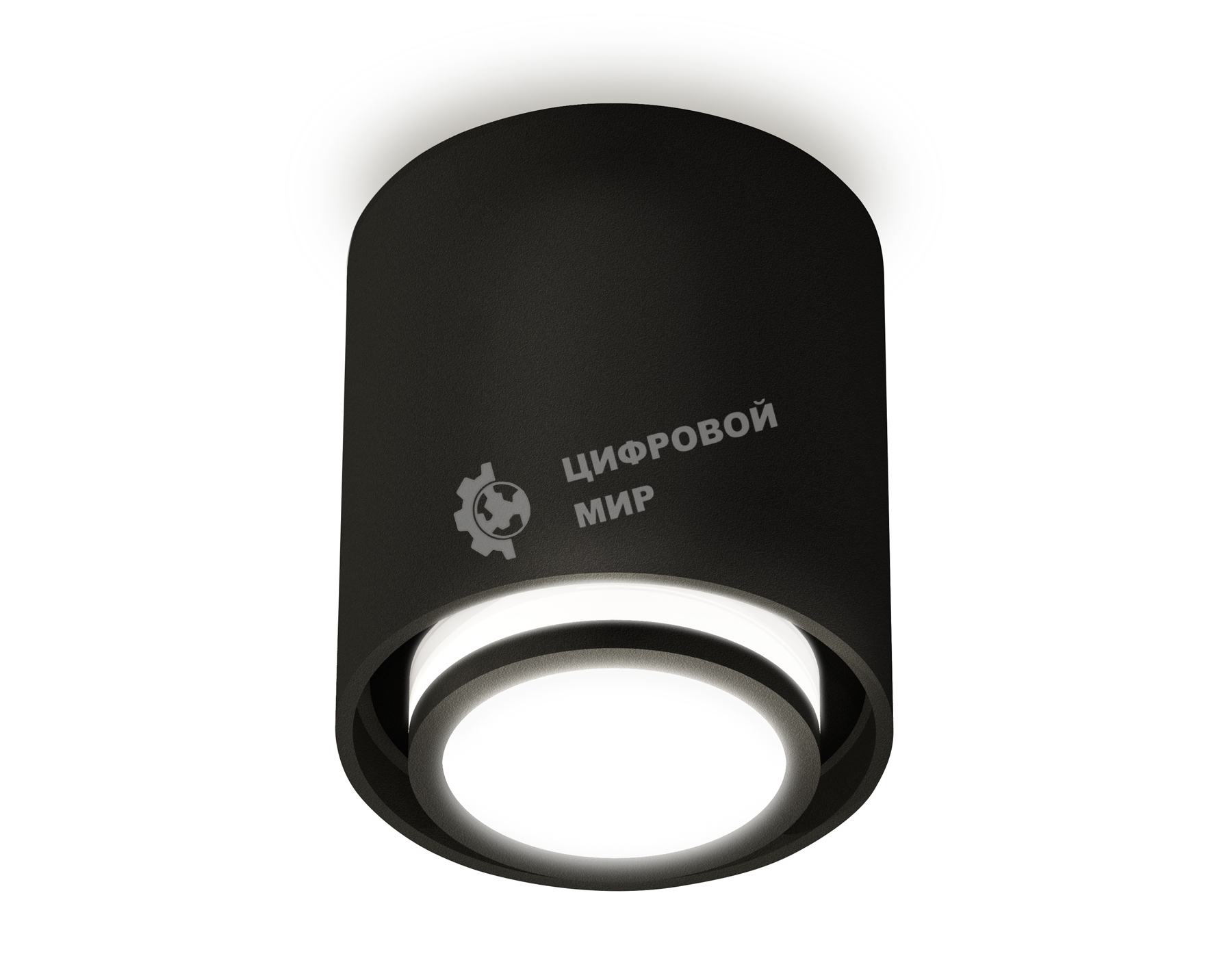 Светильник Ambrella Light XS7723015 SBK/FR черный песок/белый матовый MR16 GU5.3 (C7723, N7165)